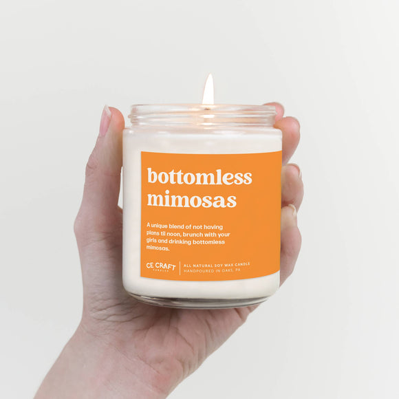 Bottomless Mimosas Scented Candle: Standard