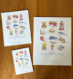 2026 Watercolor Calendar - 11x14"