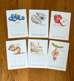 2026 Watercolor Calendar - 11x14"
