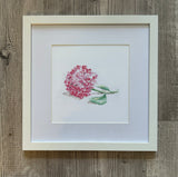 Framed 8x8" Watercolor Art