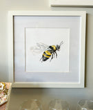 Framed 8x8" Watercolor Art