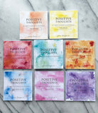 Positive Thoughts Card Set - Spring Set