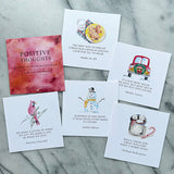 Positive Thoughts Card Set - Holiday Set