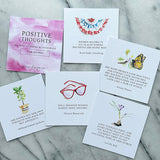 Positive Thoughts Card Set - Women's Set