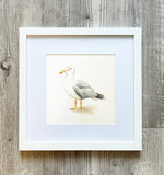 Framed 8x8" Watercolor Art