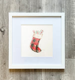 Framed 8x8" Watercolor Art