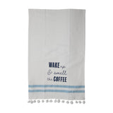 Wake Up & Smell The Coffee Tea Towel