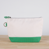 All In Zip Top Pouch: Light Pink / No Monogram