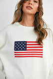 American Flag Sweater