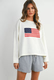 American Flag Sweater