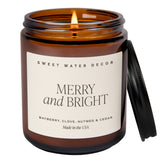 Merry and Bright 9 oz Soy Candle