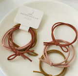 Knotted Hair Tie with High Elasticity