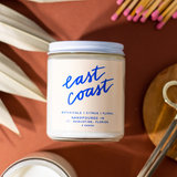 East Coast: 8 oz Soy Wax Candle