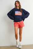 American Flag Sweater