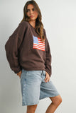 American Flag Sweater