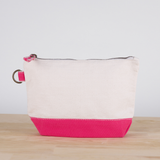 All In Zip Top Pouch: Cobalt / No Monogram