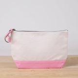 All In Zip Top Pouch: Navy / No Monogram