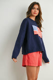 American Flag Sweater
