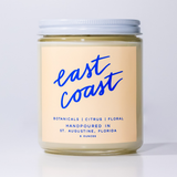 East Coast: 8 oz Soy Wax Candle