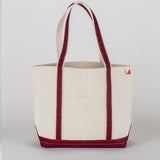 ShoreBags Classic Tote Medium Private Label Customizable: Red