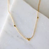 Triple Heart Necklace