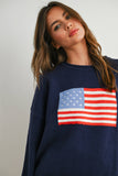 American Flag Sweater