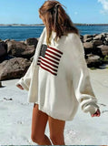 Flag sweater