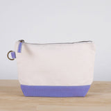 All In Zip Top Pouch: Cobalt / No Monogram