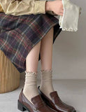 Baby Lock Cuff Cotton Socks