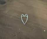 Heart ring - now available in silver!: Yellow Gold / 8