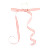 Velvet Bow Wine Charms - Blush - Set of 6