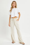 Tan Linen Pants