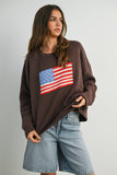 American Flag Sweater