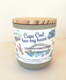 Cape Cod has my Heart 10 oz Candle