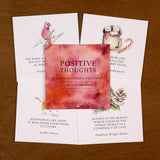 Positive Thoughts Card Set - Holiday Set