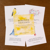 Positive Thoughts Card Set - Spring Set