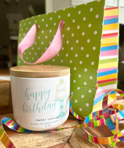 Happy Birthday Soy Candle