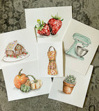 2027 Watercolor Calendar - 5x7"