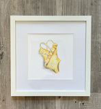 Framed 8x8" Watercolor Art