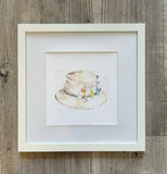 Framed 8x8" Watercolor Art