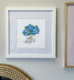 Framed 8x8" Watercolor Art