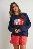 American Flag Sweater