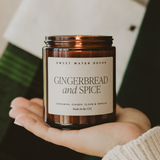 Gingerbread and Spice 9 oz Soy Candle