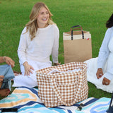 Quilted Oversized Lightweight Bag with Zip Closure