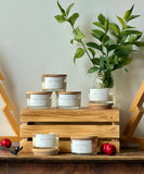 Christmas Candle Collection - Coconut Soy Wax Candle: Spiked Eggnog / Granite 10oz