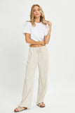 Tan Linen Pants