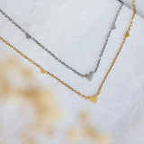 Triple Heart Necklace