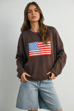 American Flag Sweater