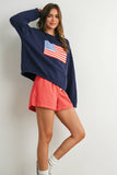 American Flag Sweater