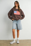 American Flag Sweater